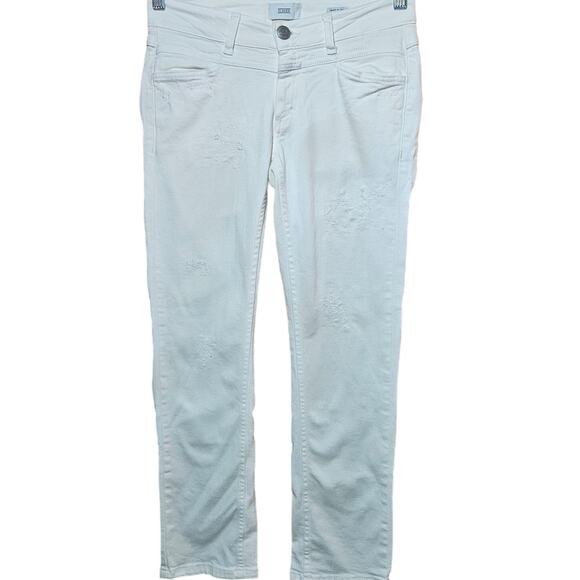 Closed Denim Starlet Straight Leg Crop Jeans Size 26 - Picture 1 of 5